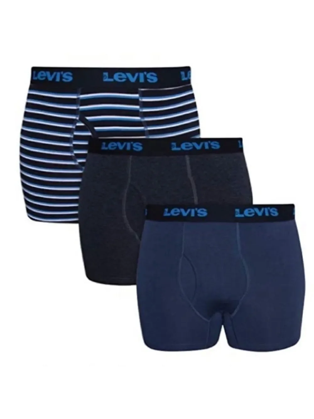 LEVI’S Small pack of 3 multicolored boxer briefs